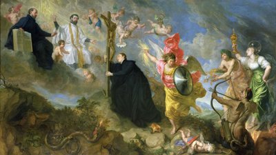 The Vows of Saint Aloysius of Gonzaga by Theodor Boeyermans